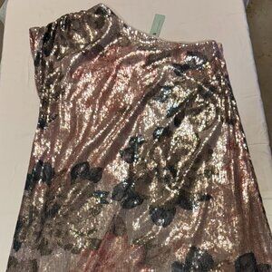 Sequenced off the shoulder Maxi dress - Anthropologie